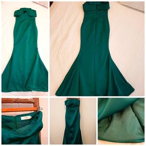 Mermaid Emerald Gown Dress